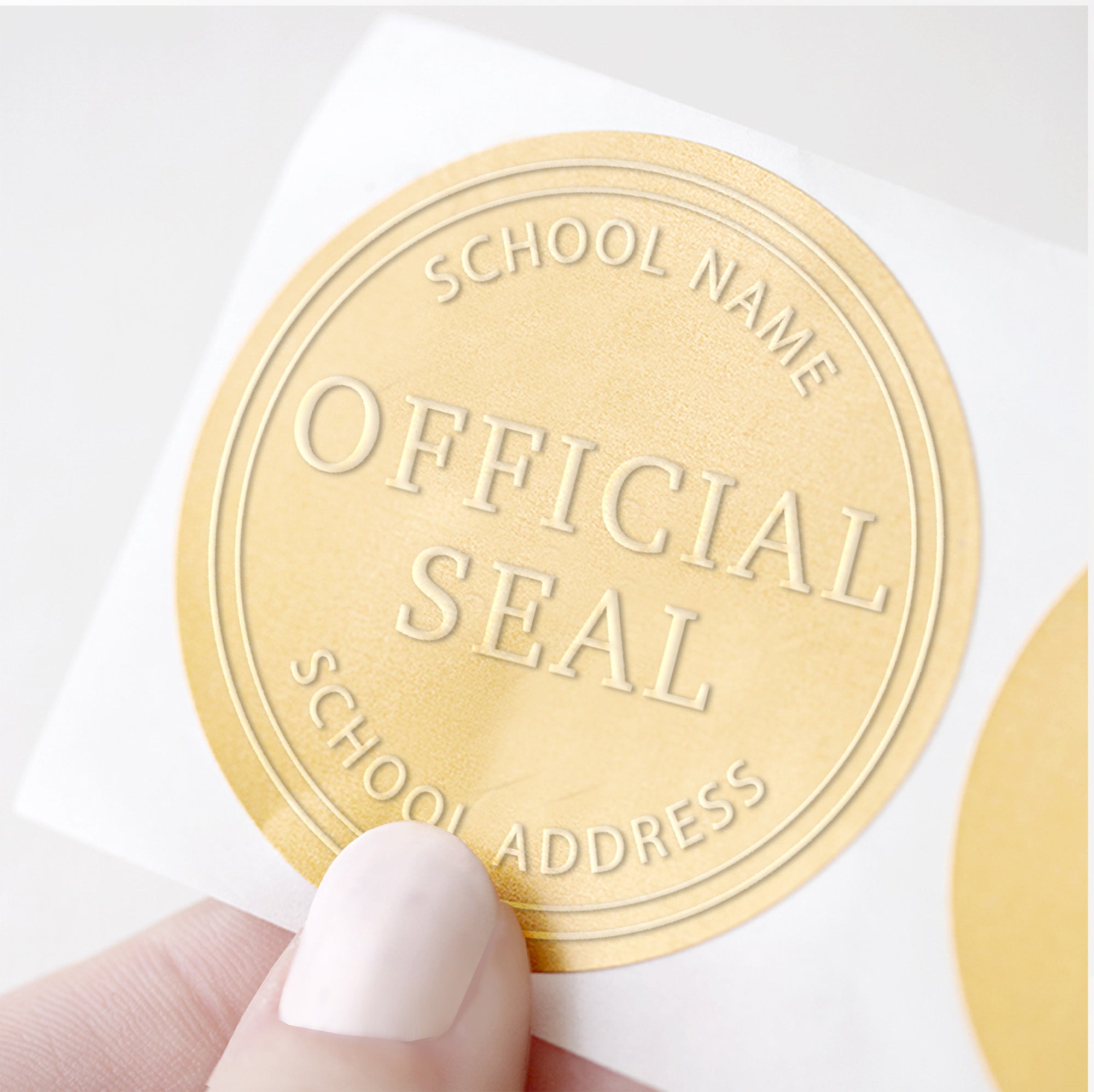 SCHOOL OFFICIAL EMBOSSER SEAL Heirloom Seals