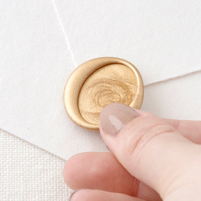 Blank Oval Wax Seal Stamp