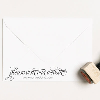 Please Visit Our Website Custom Wedding Favour Rubber Stamp | Heirloom Seals 