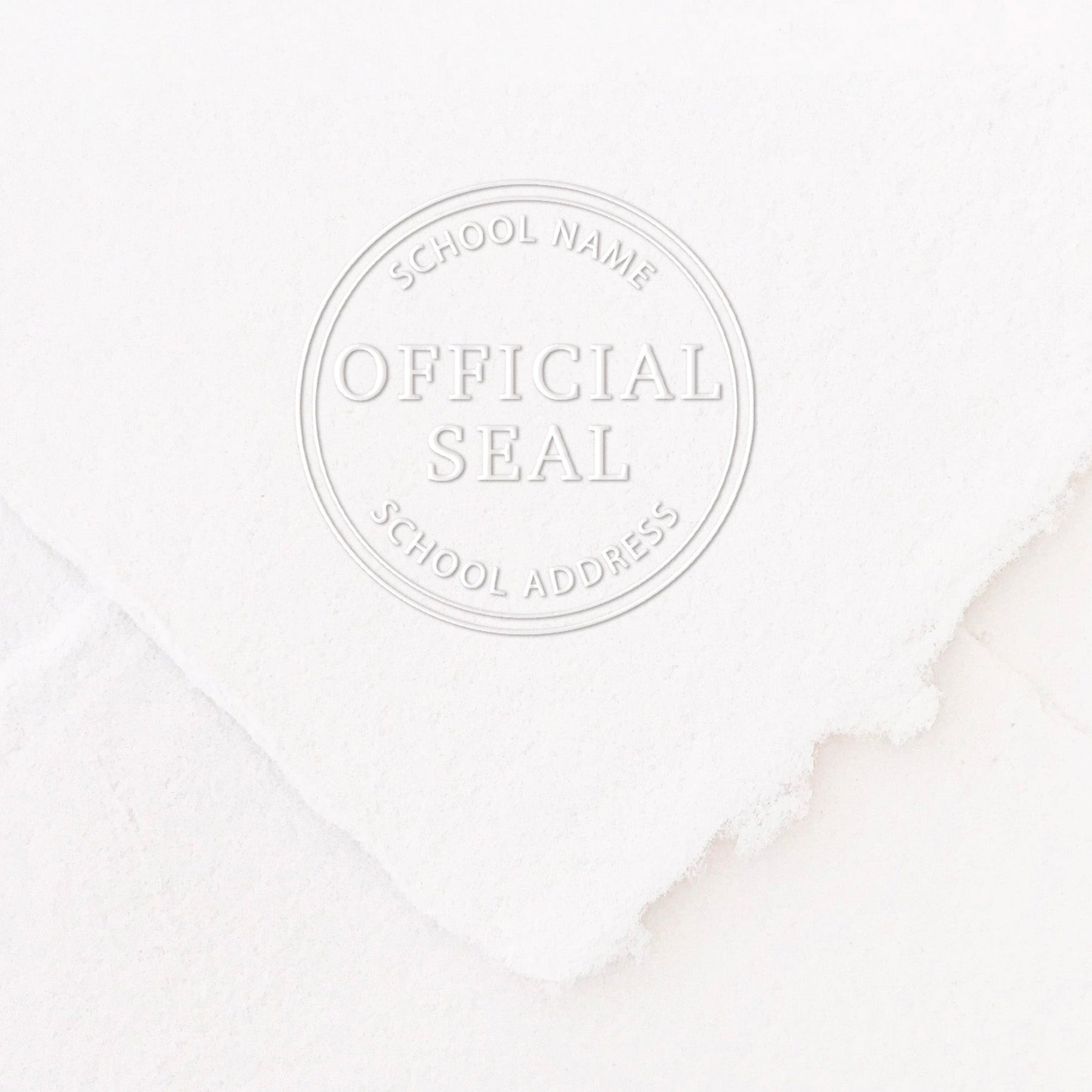 Emboss Official SCHOOL OFFICIAL EMBOSSER SEAL – Heirloom Seals
