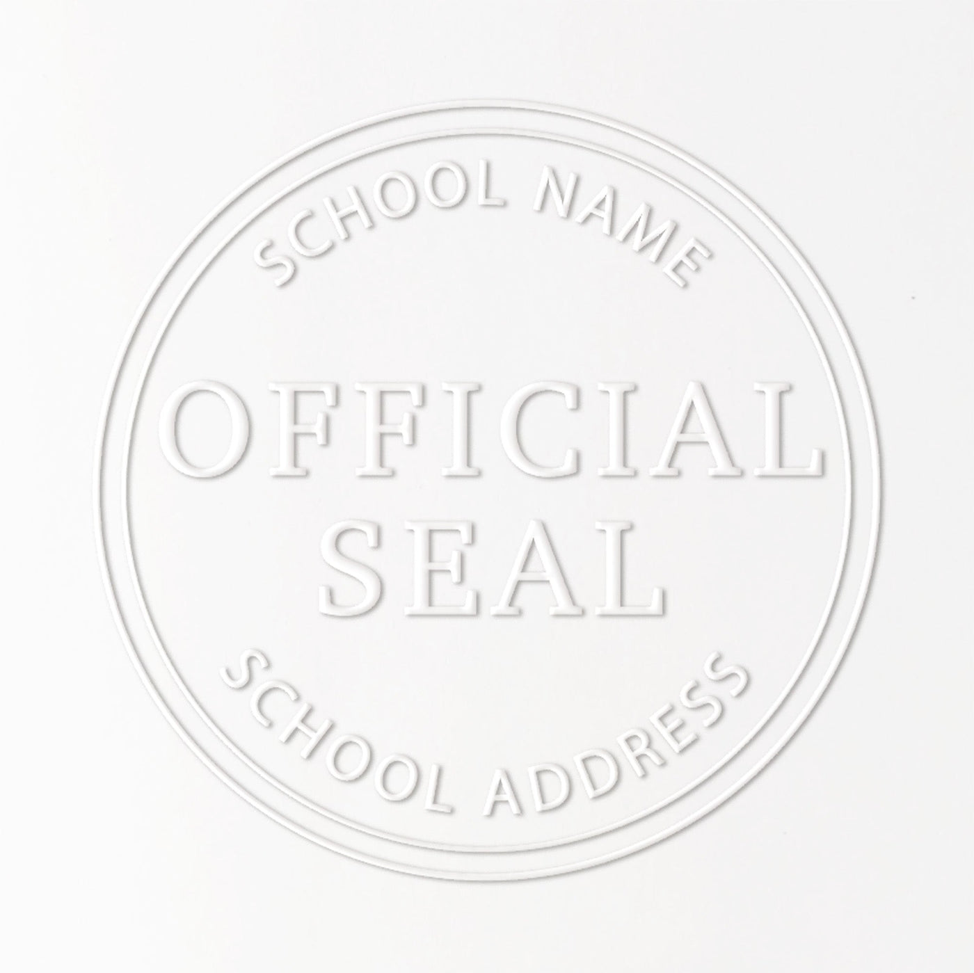 School Official Embosser Seal | Heirloom Seals 