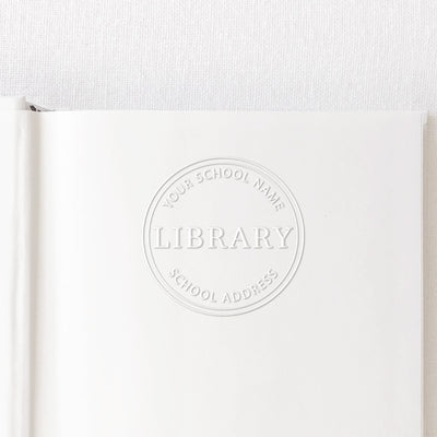 School Library Embosser Seal | Heirloom Seals 