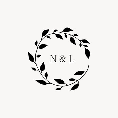Annabelle Botanical Wreath Wedding Monogram | Digital Download | Heirloom Seals