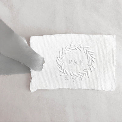 Ashley Minimal Botanical Wedding Monogram | Digital Download | Heirloom Seals