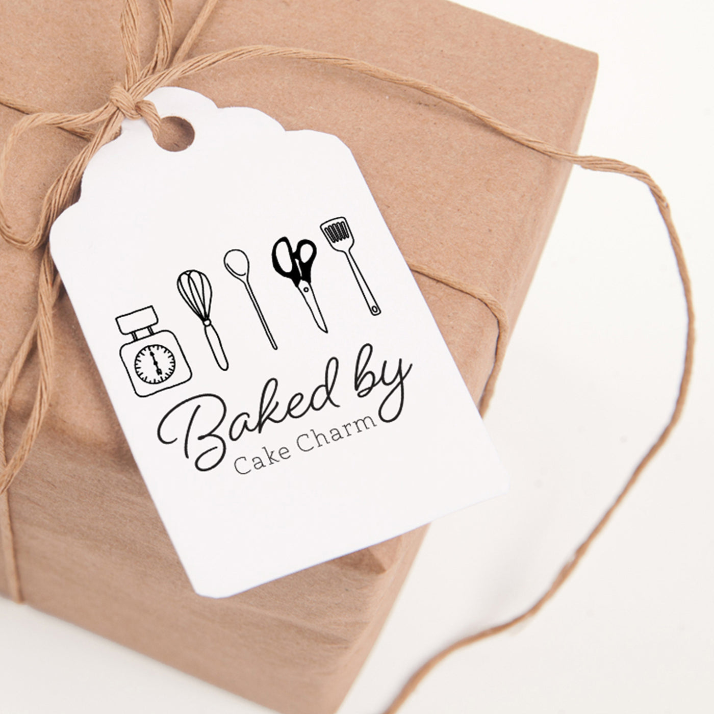 Baked By Illustrated RubberStamp | Heirloom Seals