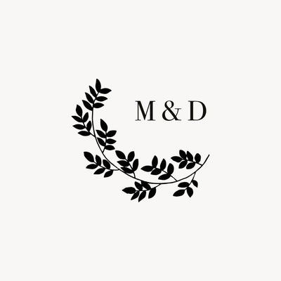 Beatrice Elegant Wreath Wedding Monogram | Digital Download | Heirloom Seals
