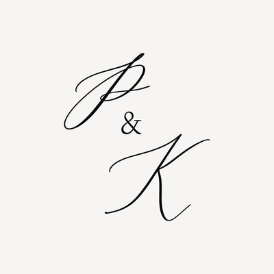 Camila Elegant Script Wedding Monogram | Digital Download | Heirloom Seals