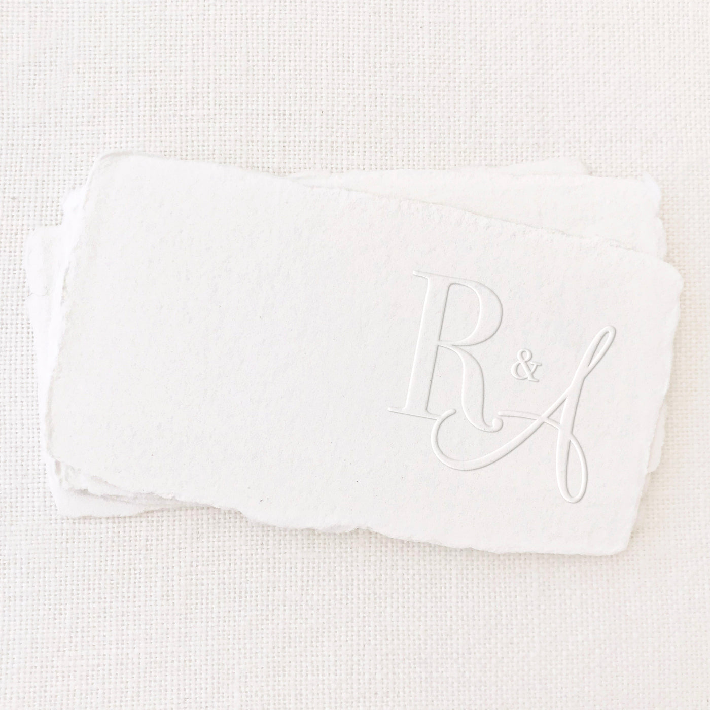SCRIPT & SERIF MONOGRAM EMBOSSER - LACEY
