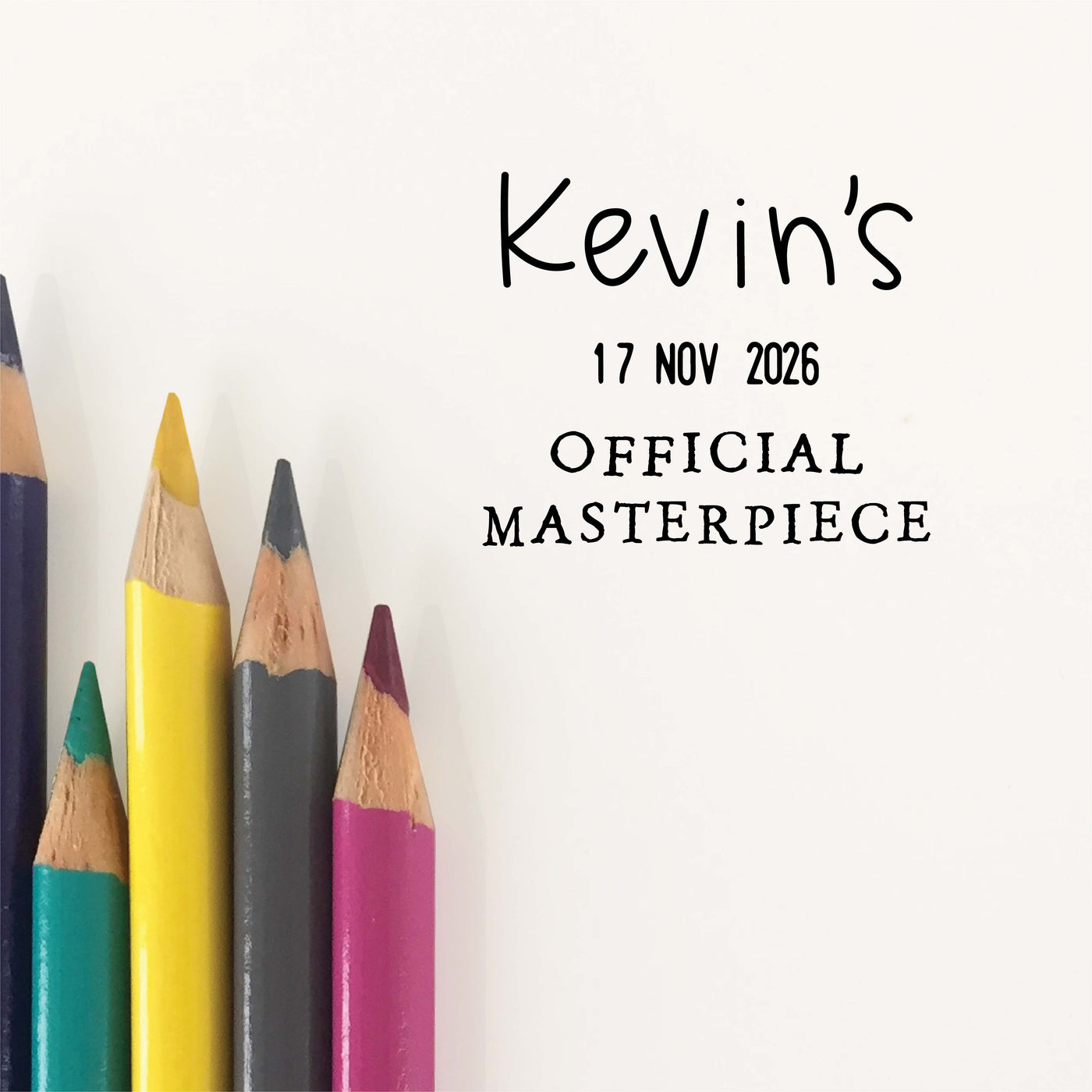 OFFICIAL MASTERPIECE KIDS ART STAMP | HEIRLOOM SEALS