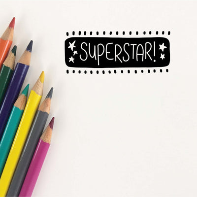 Superstar Teacher Stamp | Heirloom Seals