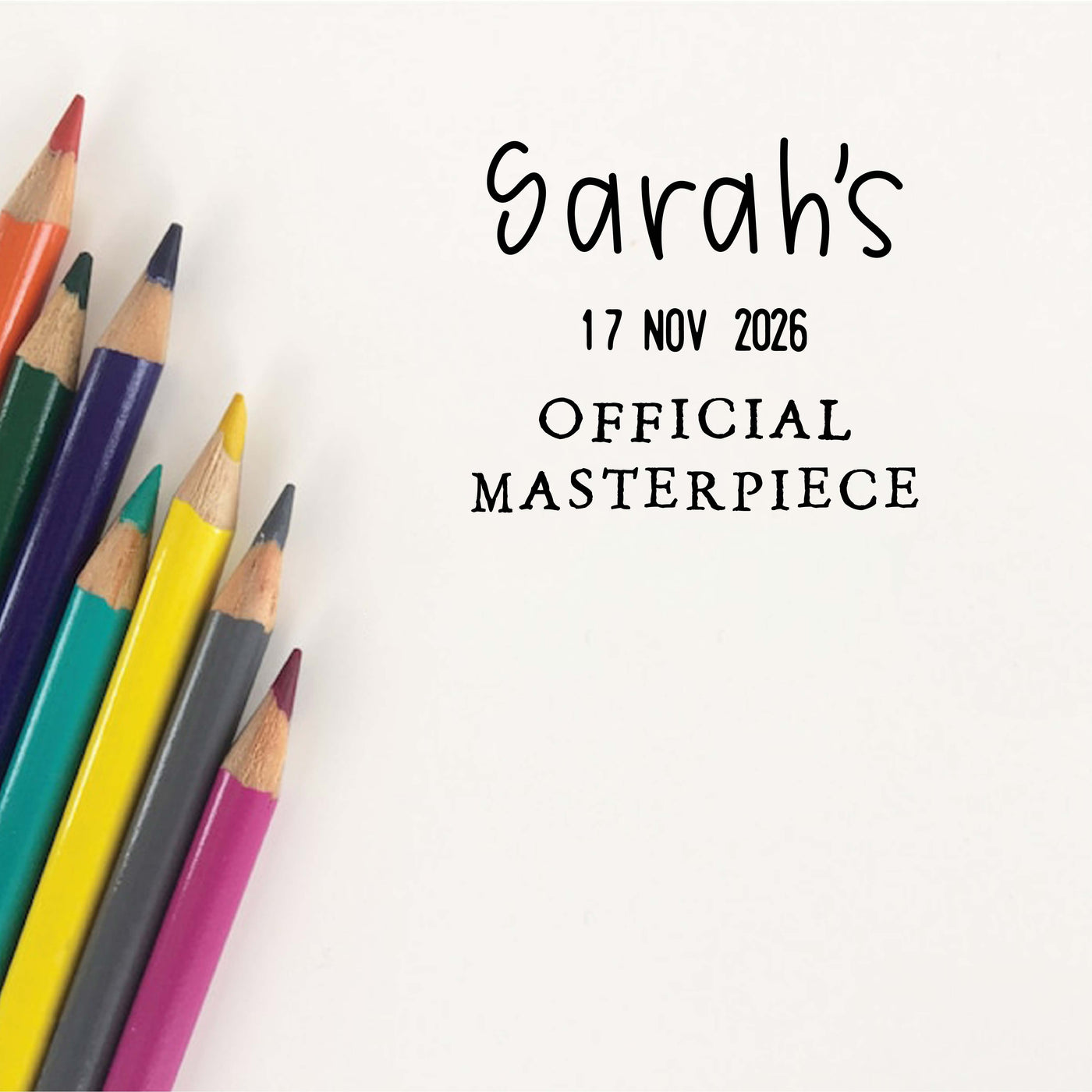 OFFICIAL MASTERPIECE KIDS ART STAMP | HEIRLOOM SEALS