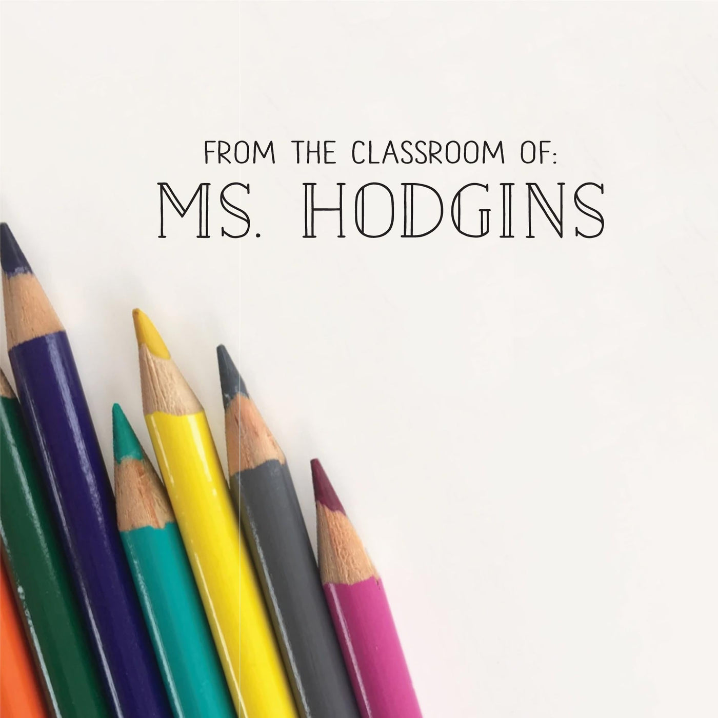 FROM THE CLASSROOM OF TEACHER STAMP | HEIRLOOM SEALS