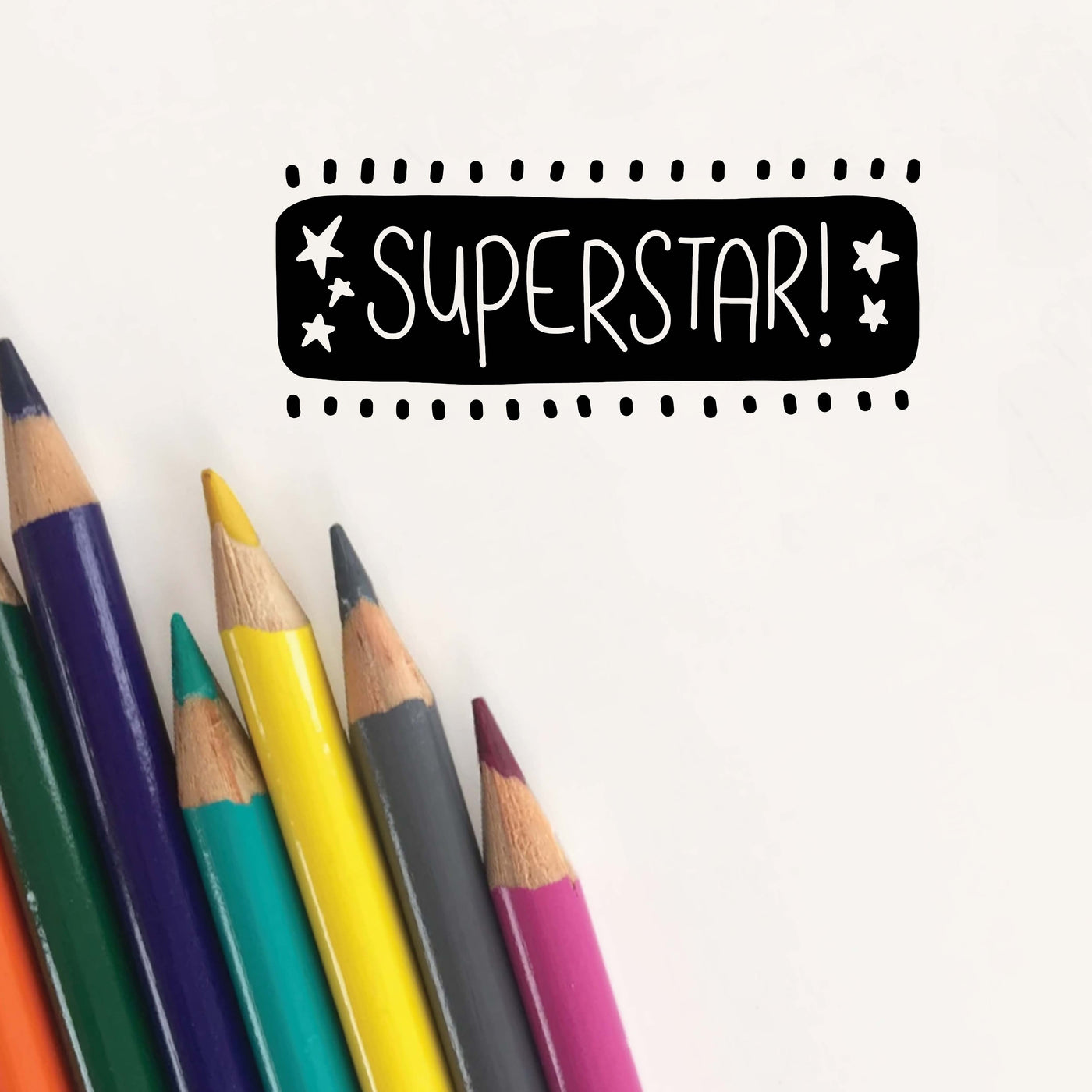 Superstar Teacher Stamp | Heirloom Seals