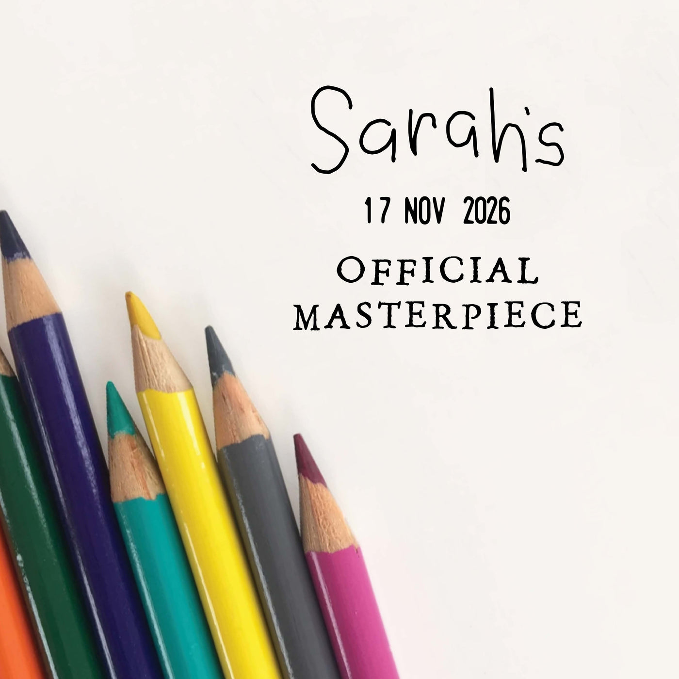 OFFICIAL MASTERPIECE KIDS ART STAMP | HEIRLOOM SEALS