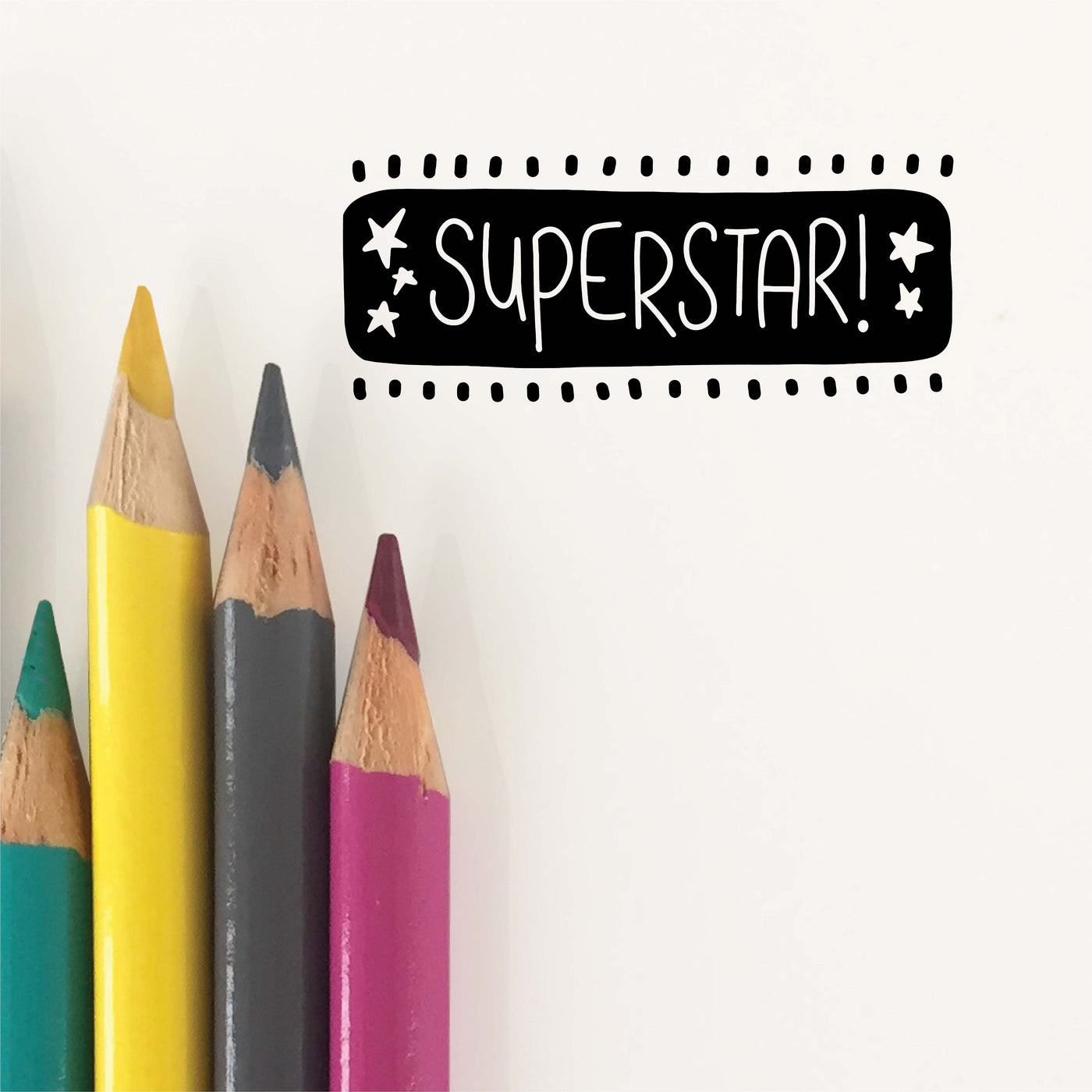 Superstar Teacher Stamp | Heirloom Seals