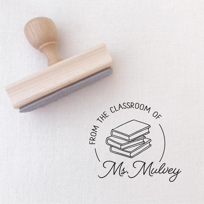 FROM THE CLASSROOM OF TEACHER STAMP WITH BOOK ILLUSTRATIONS | HEIRLOOM SEALS