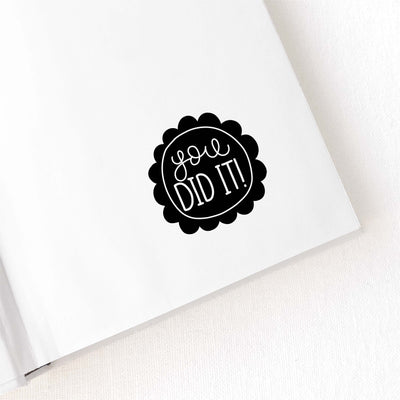 You Did It Teacher Stamp | Heirloom Seals