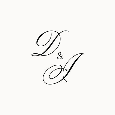 Elizabeth Elegant Wedding Monogram | Digital Download | Heirloom Seals