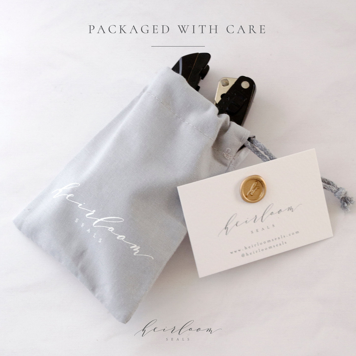 Embosser Packaging | Canvas Bag | Heirloom Seals