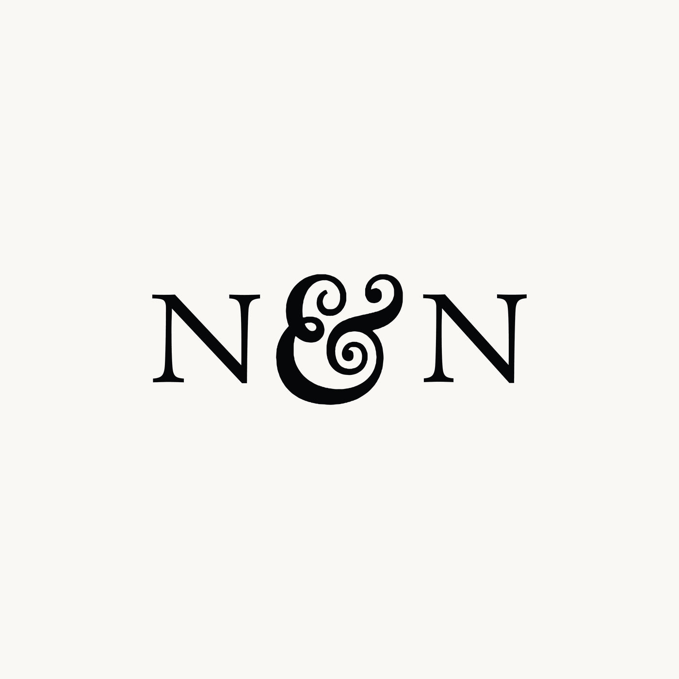 Georgina Minimal Wedding Monogram | Digital Download | Heirloom Seals