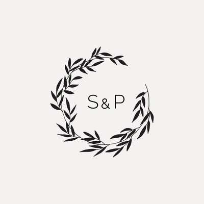 Jasmine Minimalist Botanical Wedding Monogram | Digital Download | Heirloom Seals