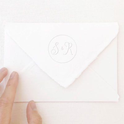 Kaylee Minimal Script Wedding Monogram | Digital Download | Heirloom Seals