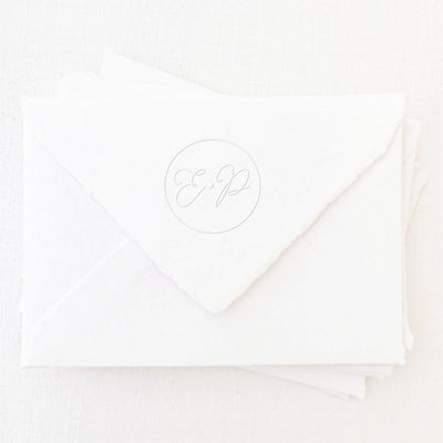 Piper Contemporary Script Wedding Monogram | Digital Download | Heirloom Seals