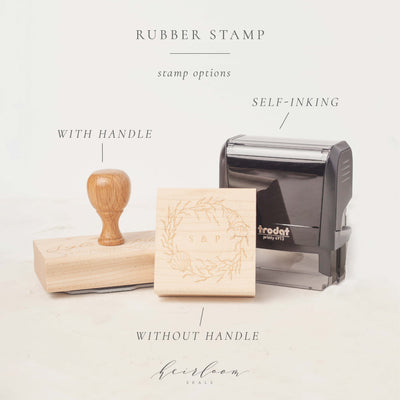 Rubber Stamp Options | Heirloom Seals