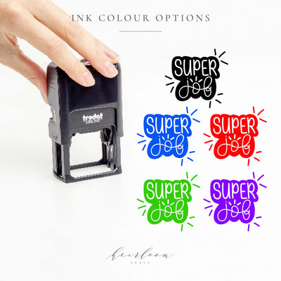 Self Inking Stamp Ink Colour Options | Heirloom Seals