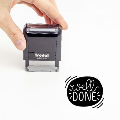 Well Done Teacher Stamp | Heirloom Seals