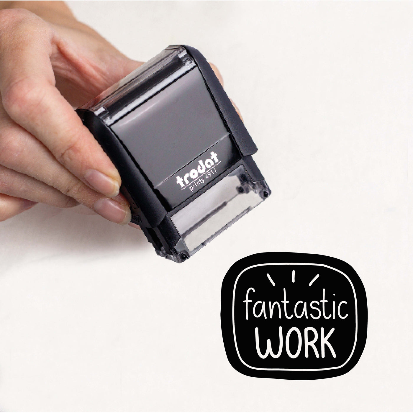 Fantastic Work Teacher Stamp | Heirloom Seals