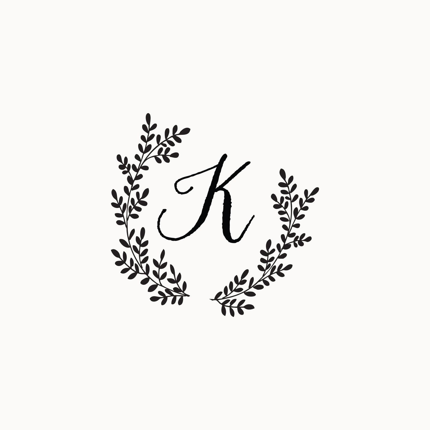 Sophia Botanical Wedding Monogram | Digital Download | Heirloom Seals