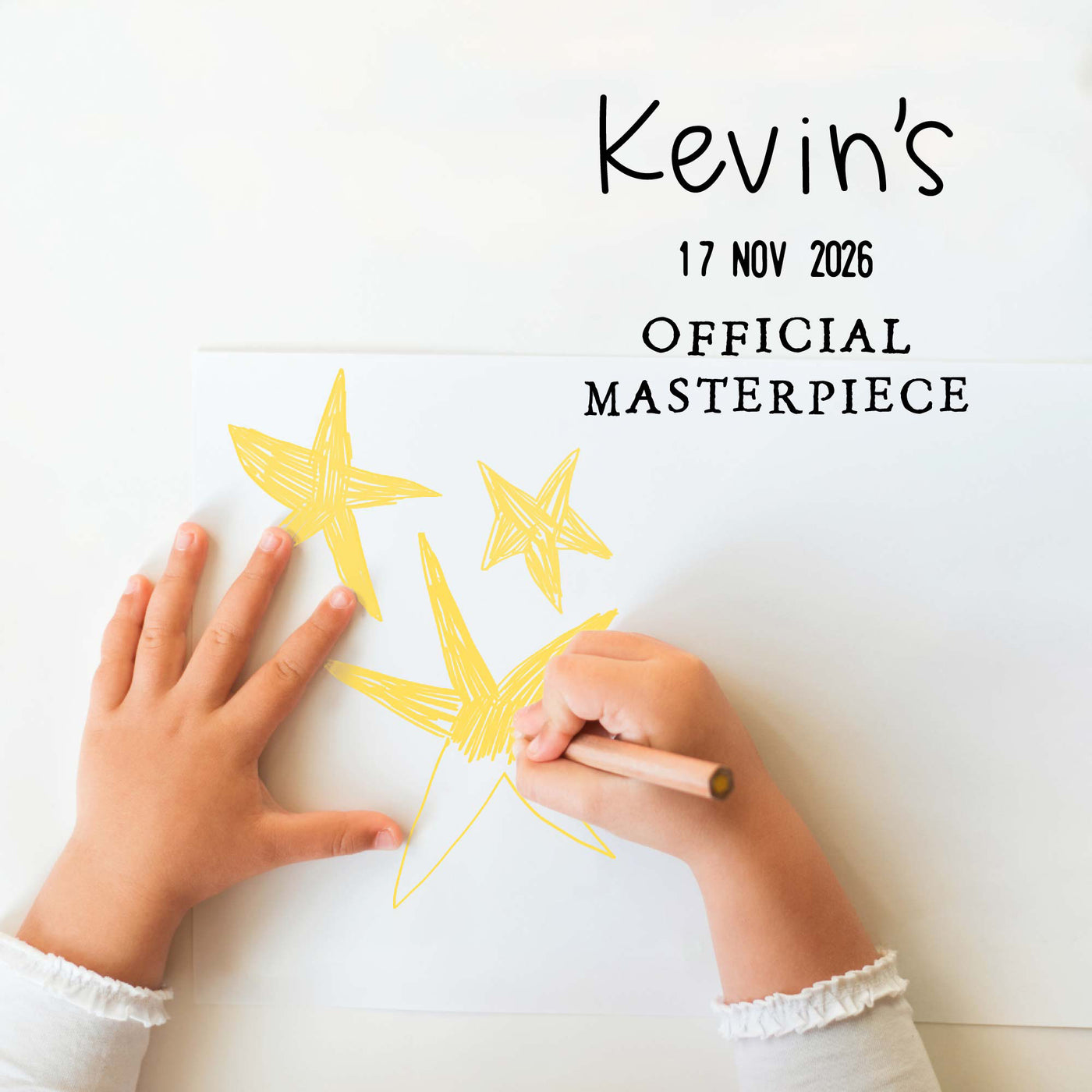 OFFICIAL MASTERPIECE KIDS ART STAMP | HEIRLOOM SEALS