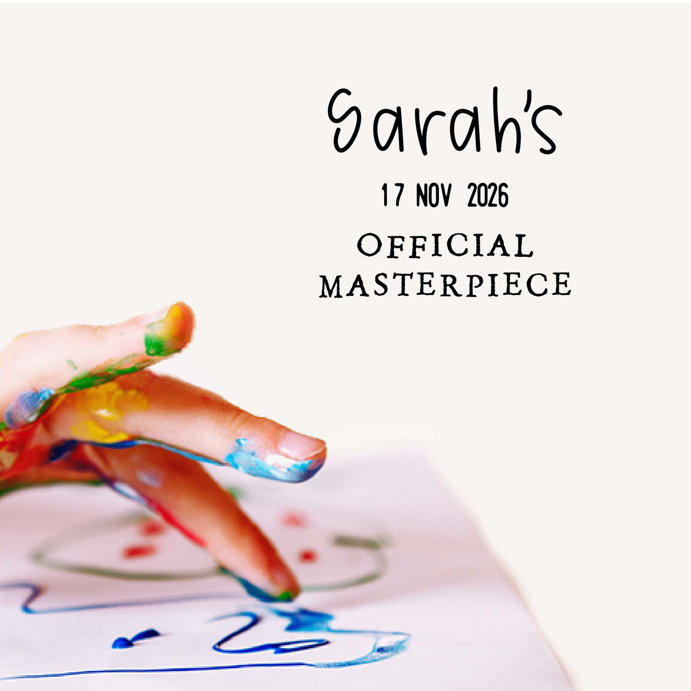 OFFICIAL MASTERPIECE KIDS ART STAMP | HEIRLOOM SEALS