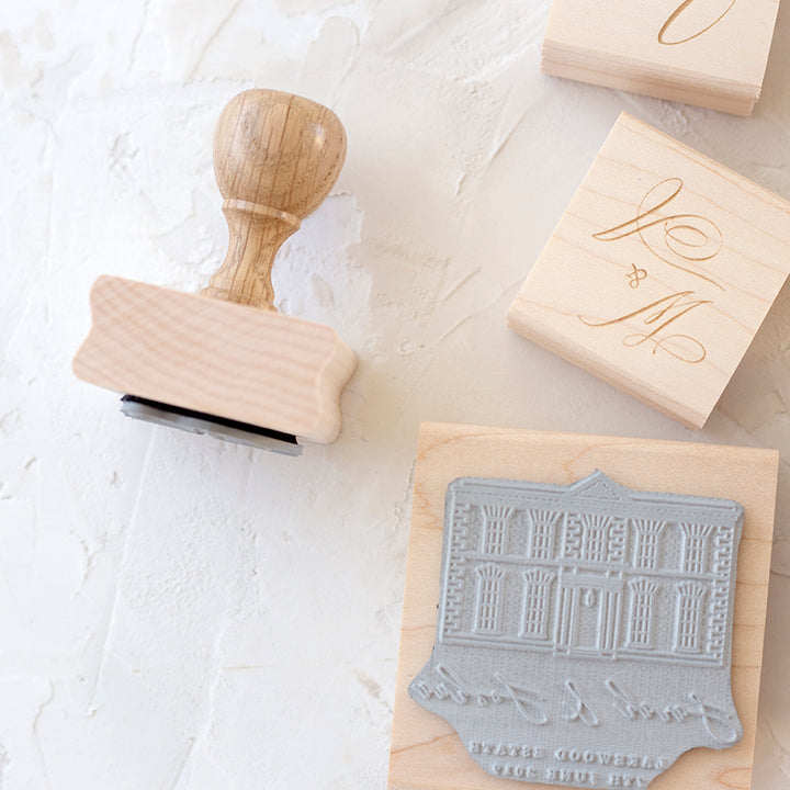 Shops 88 wooden rubber stamps