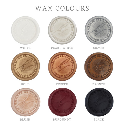 Wax Seal Colour Options | Heirloom Seals 