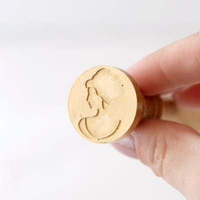 CAMEO SILHOUETTE - WAX SEAL STAMP