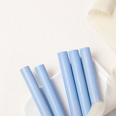 Breeze 11mm Glue Gun Sealing Wax Sticks | Light Blue Sealing Wax Colors for Fine Art Wedding Invitation Envelope Seals | Heirloom Seals