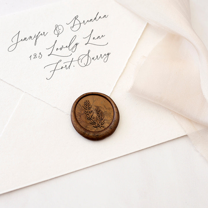 JUNIPER BERRY - SELF-ADHESIVE WAX SEALS