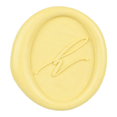 Butter 7mm Glue Gun Sealing Wax Sticks | Yellow Sealing Wax Colors for Fine Art Wedding Invitation Envelope Seals | Heirloom Seals