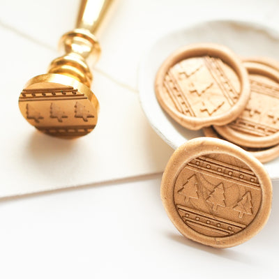 BAUBLE WAX SEAL STAMP - 'BELIEVE' CHRISTMAS COLLECTION