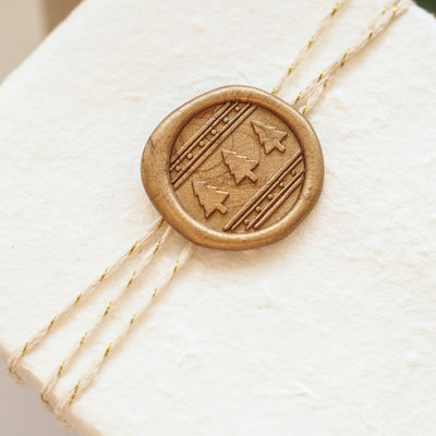 BAUBLE WAX SEAL STAMP - 'BELIEVE' CHRISTMAS COLLECTION