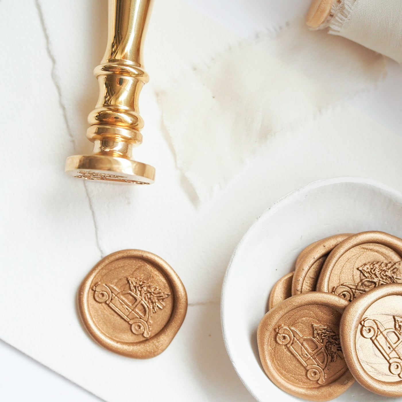 Christmas Car Wax Seals |  Believe Christmas Collection | Heirloom Seals