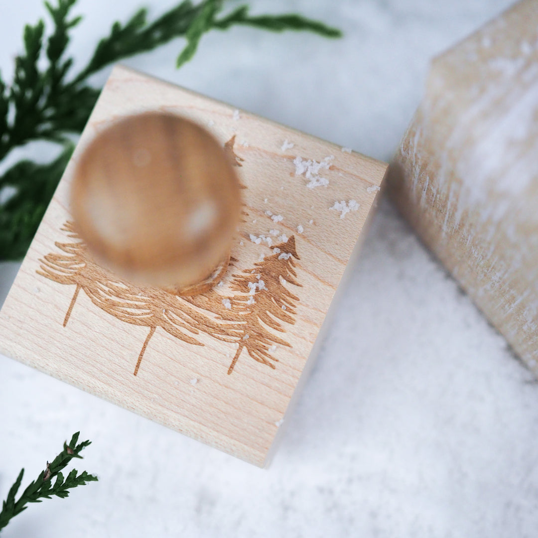 fir tree rubber stamp FIR TREE RUBBER STAMP