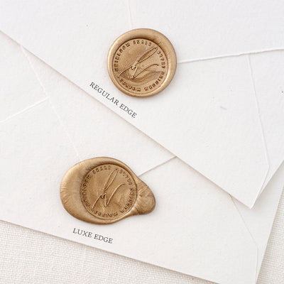 LAUREL BOTANICAL EMBELLISHMENT SELF-ADHESIVE WAX SEALS - SOPHIA