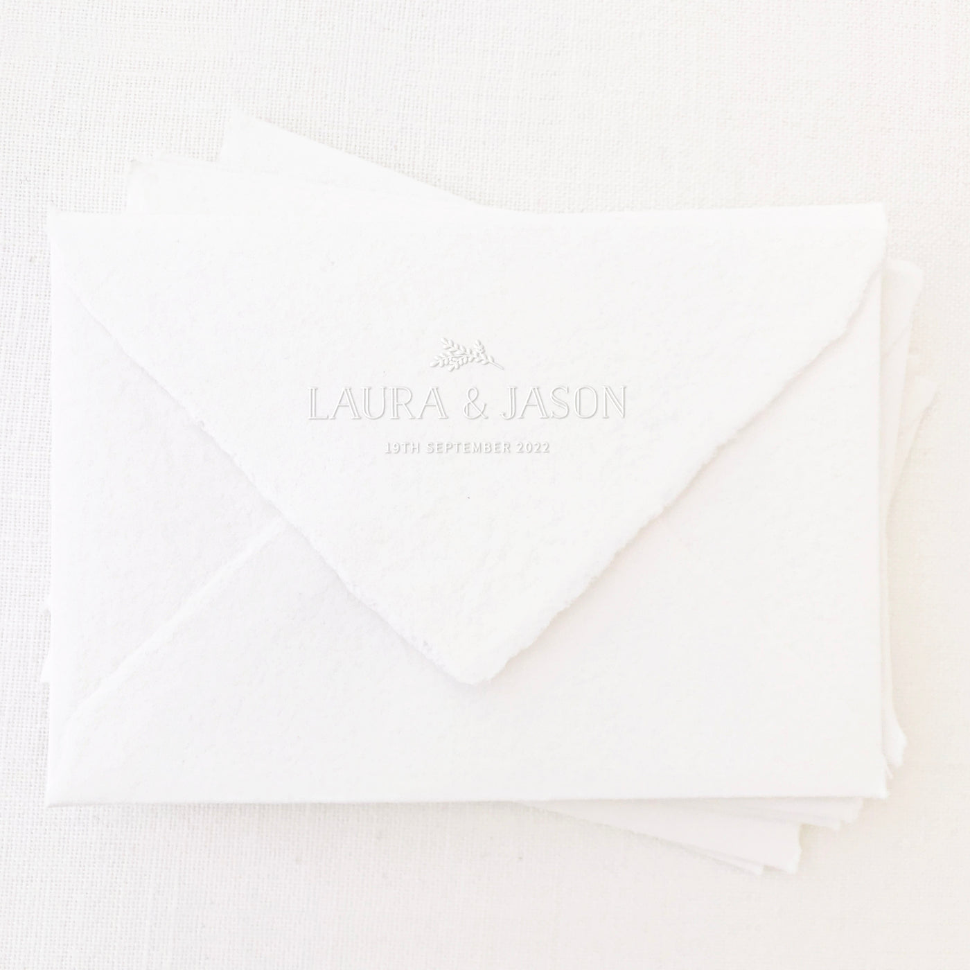 ELEGANT CLASSIC SAVE THE DATE EMBOSSER - EVERLY