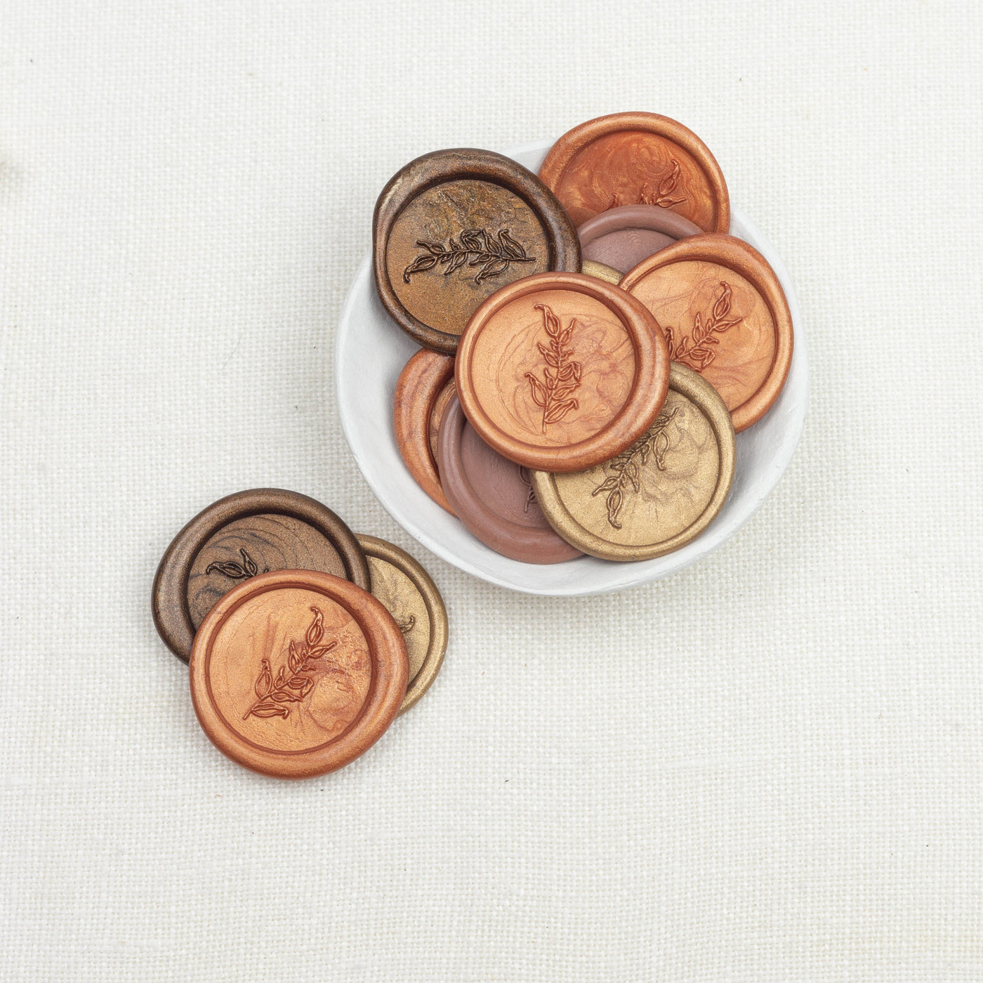 FALLING LEAVES SELF-ADHESIVE WAX SEALS - FAE