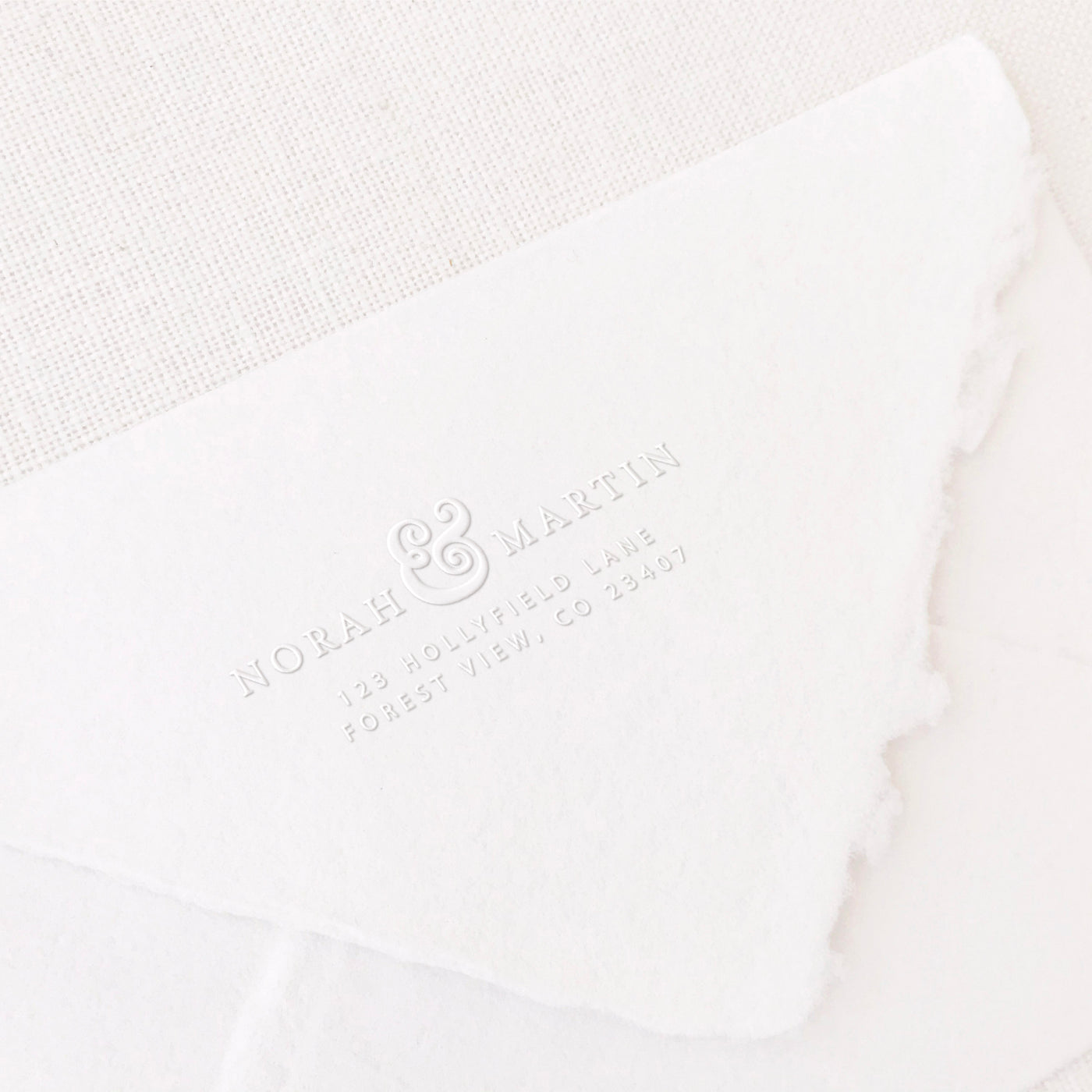ELEGANT CLASSIC RETURN ADDRESS EMBOSSER - GEORGINA