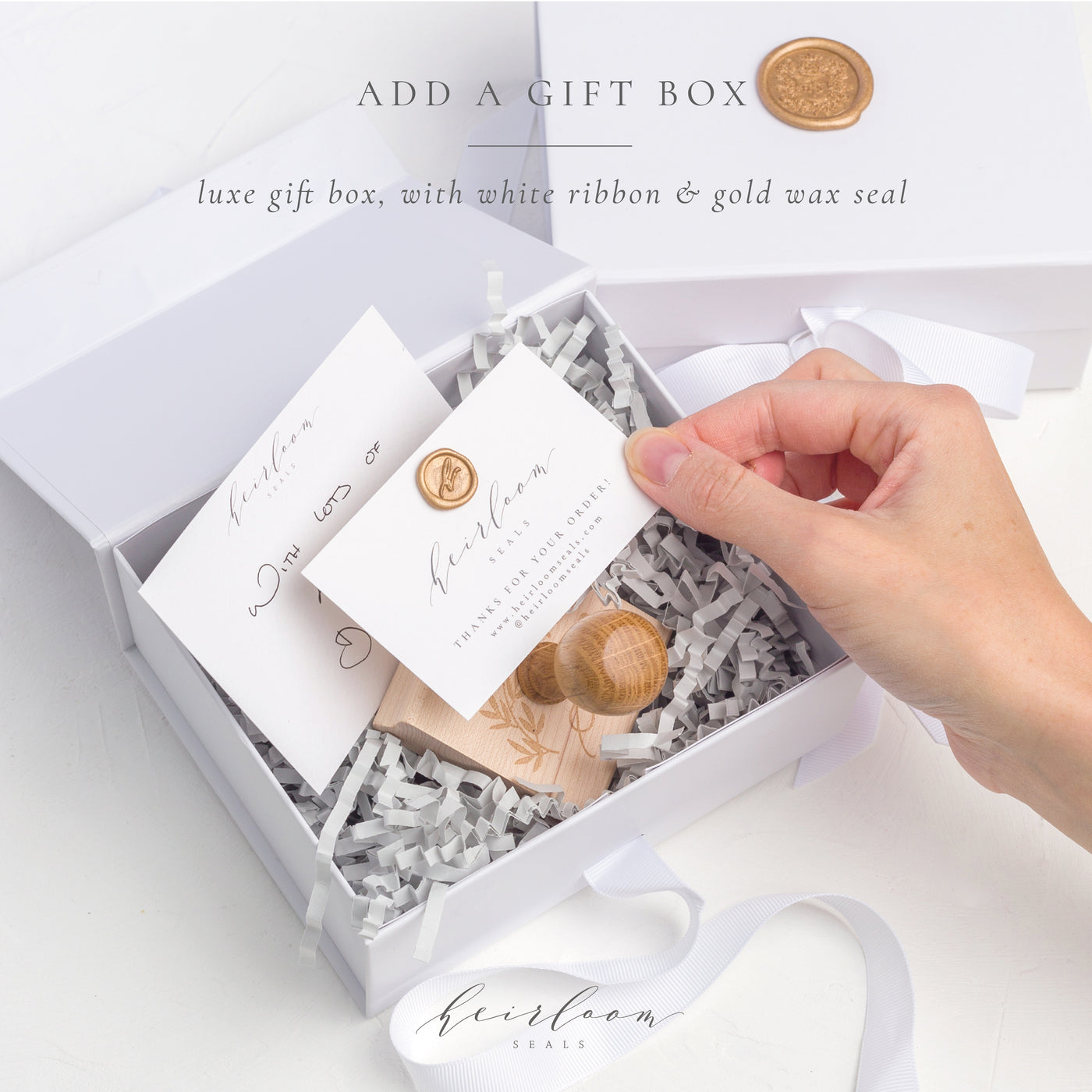 Gift Wrapping Available | Luxury Gift Box | Heirloom Seals