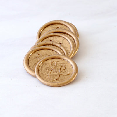 CHIC AMPERSAND - SELF-ADHESIVE WAX SEALS